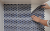 How to Install a Penny Peel and Stick Tiles Backsplash 